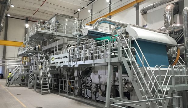 Toscotec to supply AHEAD-2.0S tissue production line to WEPA Professional Piechowice S.A.in Piechowice, Poland.