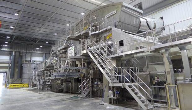 First Advantage NTT tissue production line in USA