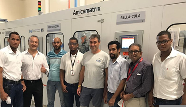 PCMC has successfully started up an Amica Matrix line at Cesar Iglesias, Dominican Republic