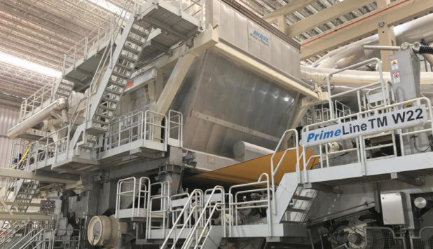 ANDRITZ successfully starts up tissue machine with the world’s largest steel Yankee dryer in Brazil
