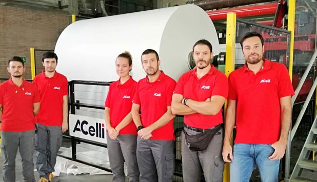 Mosaico Group & A.Celli Paper: rebuilding of the PM#5 machine