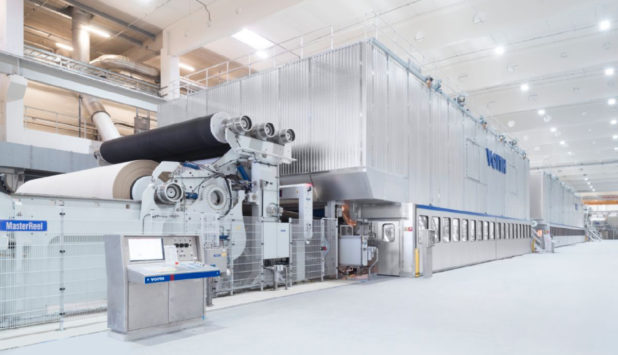 Voith builds world’s largest and fastest kraftliner machine for Ilim Group