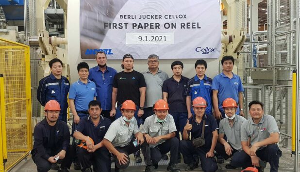 ANDRITZ successfully starts up tissue production line delivered to Berli Jucker Cellox, Thailand