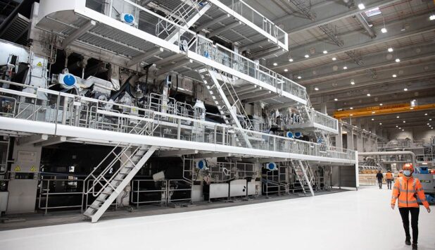 Mondi’s new recycled containerboard machine in Slovakia delivers a win-win solution for the environment