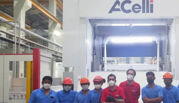 A.Celli starts up the E-WIND® T100 rewinder supplied to Berli Jucker Cellox Co., Ltd.