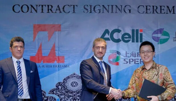 A.Celli Paper will supply key components to PT Mega Surya Eratama