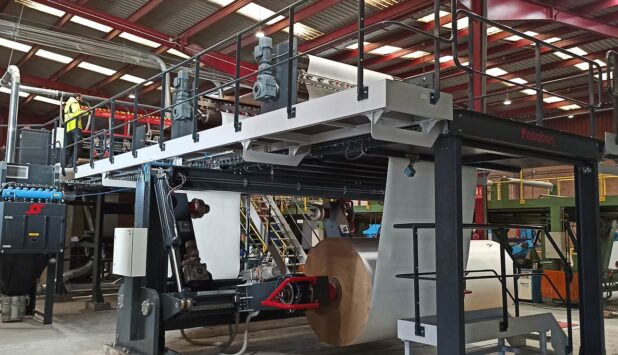 Sumapel, part of the Comart group, has once again trusted Pasaban for the supply of a new sheeter machine