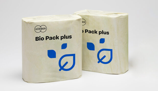 Körber revolutionizes packaging and eliminates pre-coated paper costs for customers with Kit Bio Pack plus