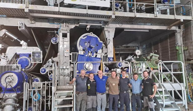 Toscotec starts up a complete press section rebuild at Cartiera Pirinoli in Italy