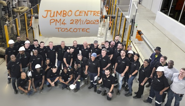 Toscotec starts up a tissue line at Jumbo Centre in South Africa