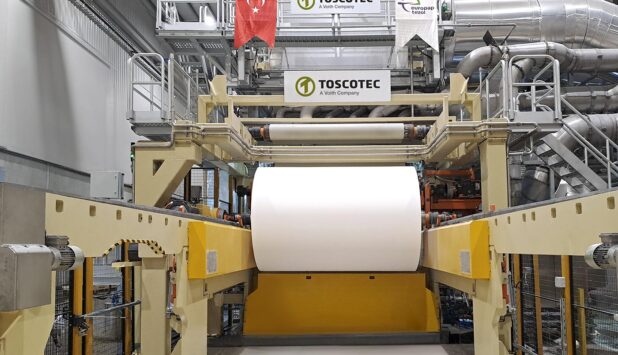 Toscotec starts up an AHEAD 2.2 tissue line at Europap Tezol Kağit
