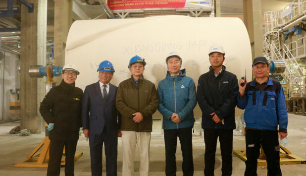 ANDRITZ starts up its second tissue production line at Xuong Giang Paper, Vietnam