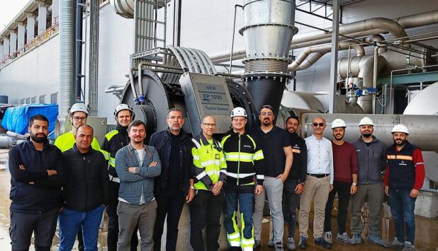 Runtech EP1000 Turbo Blower started up at Ankutsan A.S., Turkey