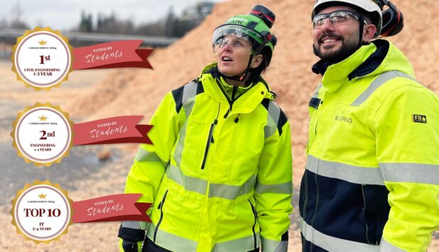 Billerud ranked top employer among engineering and IT Students