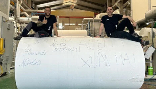 A.Celli Paper starts up the E-WIND® T100 supplied to Xuan Mai Paper Co., Ltd.