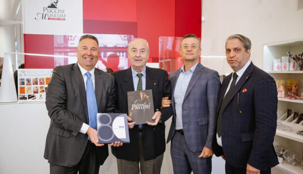 A.Celli presents its book and renews its partnership with the Giacomo Puccini Foundation