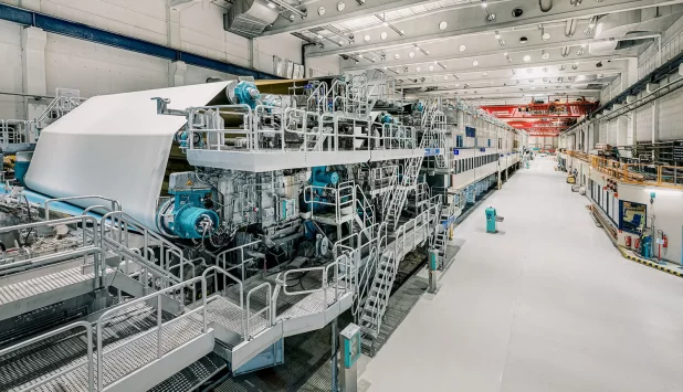 Voith successfully starts up the rebuilt XcelLine PM 11 at heinzelpaper Laakirchen
