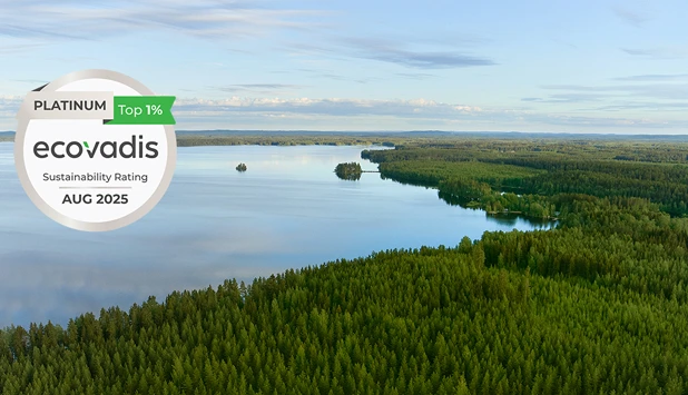 Metsä Fibre receives EcoVadis’s highest recognition for the 7th time