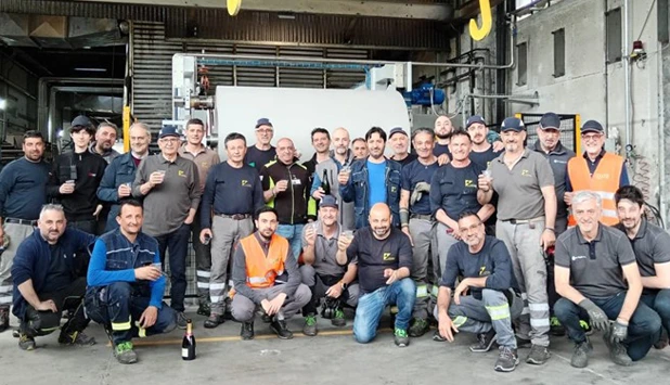 San Martino Papermill launches the first phase of PM2 control and automation rebuild with SAEL