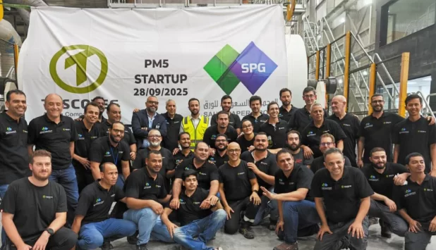Toscotec starts up PM5 tissue line for Saudi Paper Group in Saudi Arabia